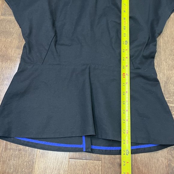 Aritzia T. Babaton Peplum Top sz 4 - Picture 11 of 12